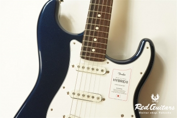 2021 Collection Made in Japan Hybrid II Stratocaster - Gun Metal Blue